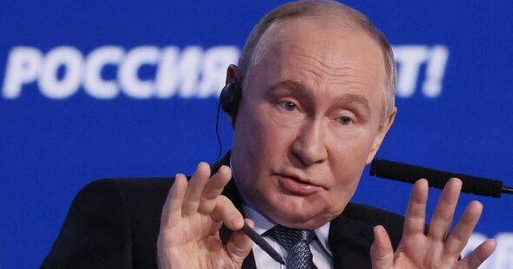 プーチン大統領は「圧倒されて」世界大戦に負けることを承知していると英国軍司令官が語る