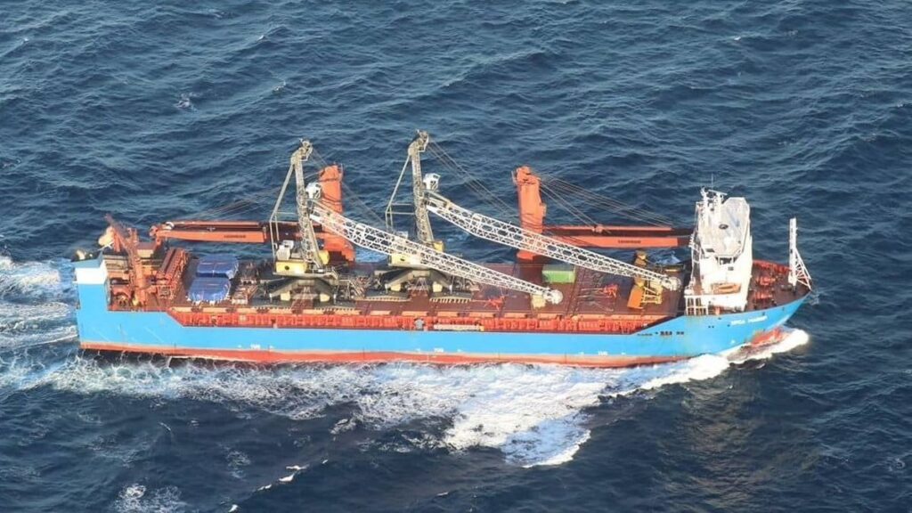 武器輸送で知られるロシアのばら積み貨物船がスペイン沖で沈没