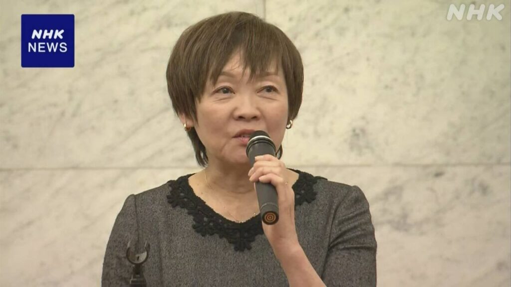 安倍昭恵さん 都内で講演 “今後も各国との橋渡し役担いたい” | NHK