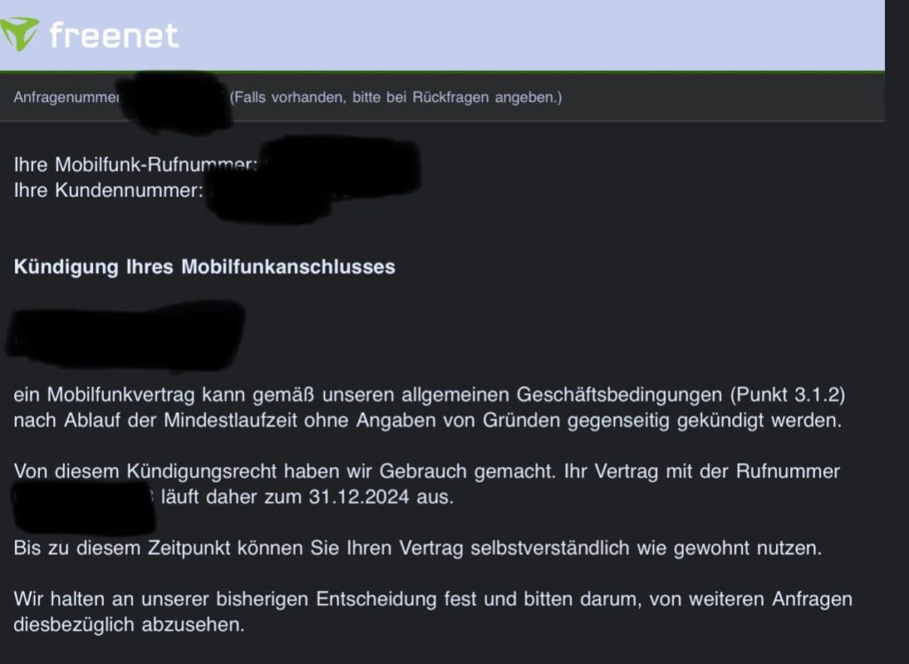 Freenet O2 モバイル 無制限最大