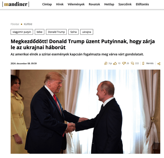 始まりました！！！トランプ大統領、自身のツイッターで地政学的状況を「分析」