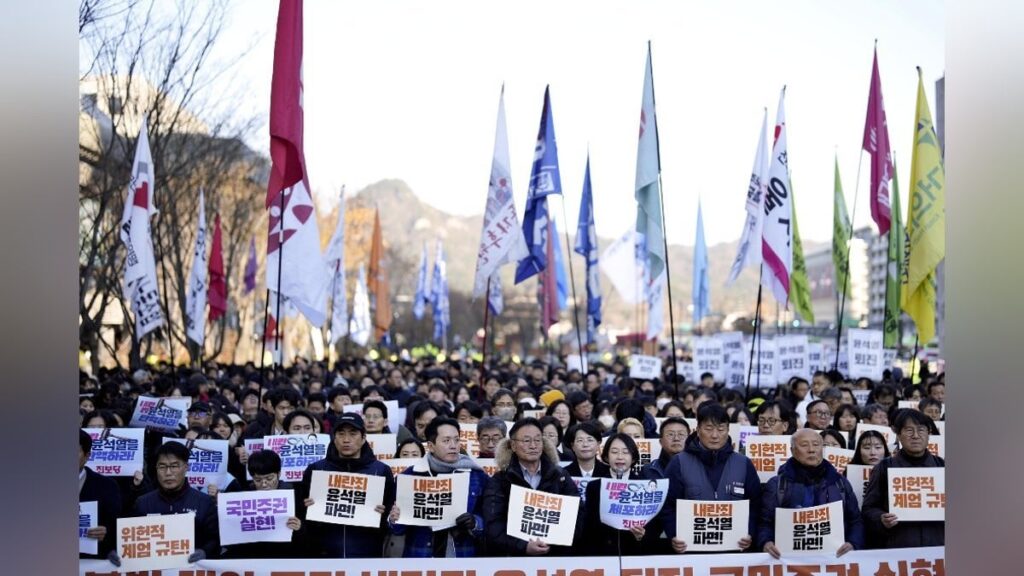 韓国「戒厳令」で一時緊迫、６時間で解除も与野党は一斉に大統領批判…辞職拒否なら弾劾訴追へ