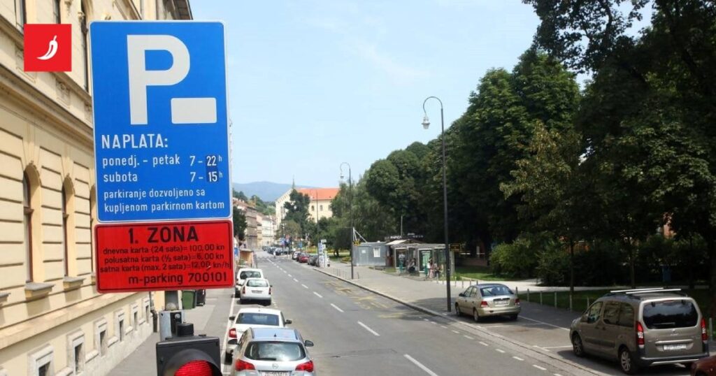 ザグレブでは、特殊車両が駐車場を管理しています。チケットはご自宅の住所に発送されます