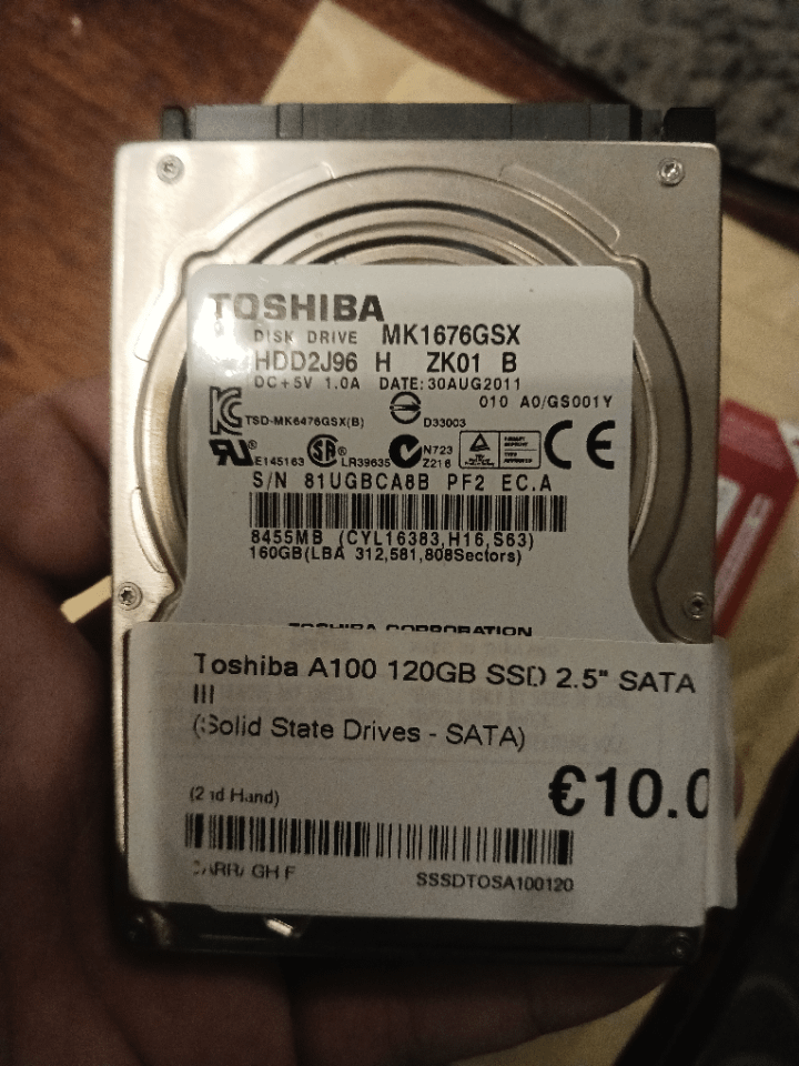 CEX Ireland - それは SSD ではありませんか?