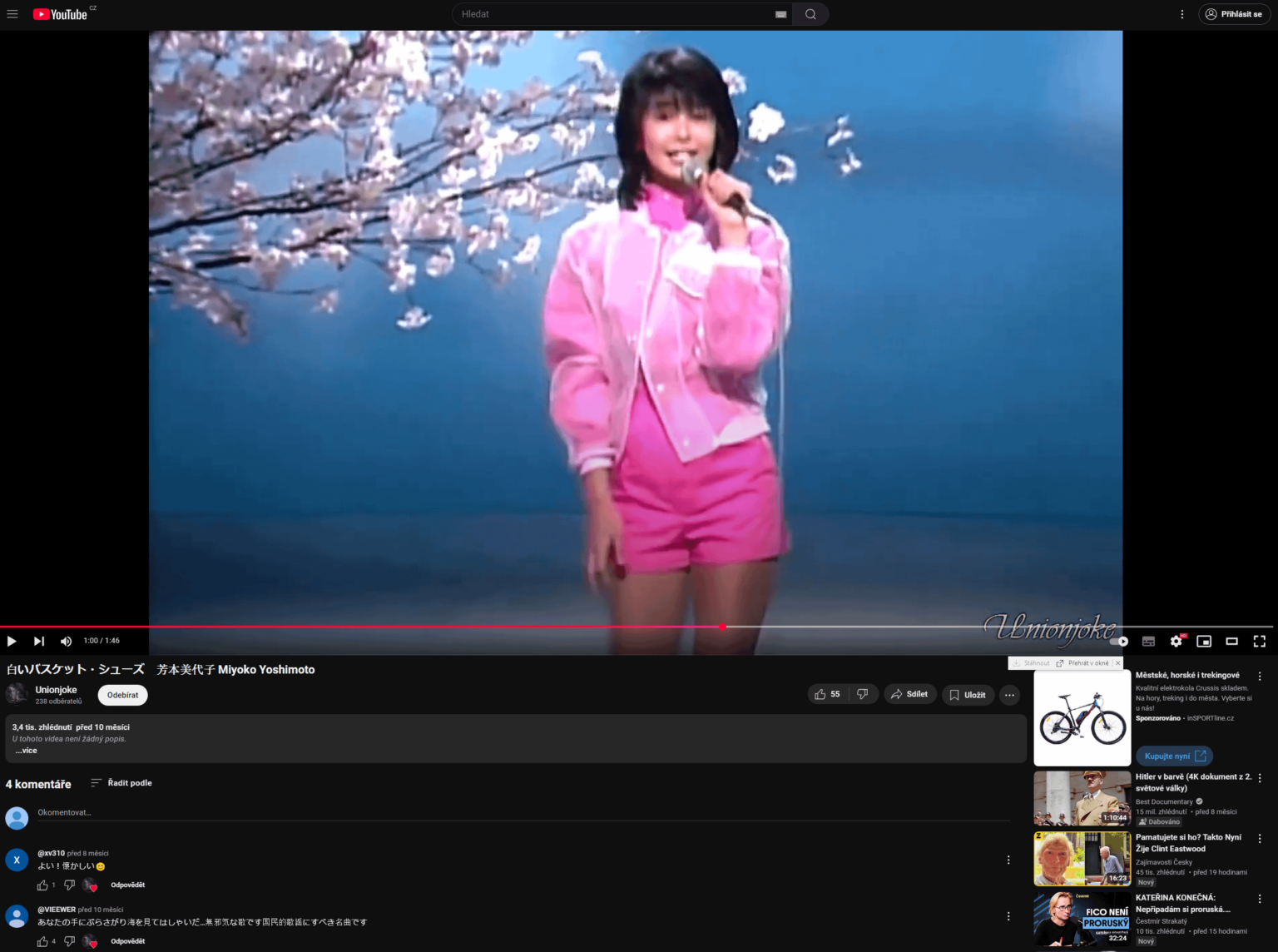 また、チェコ語の YouTube のおすすめは完全に見当違いで、プロパガンダ臭がするものなのでしょうか？