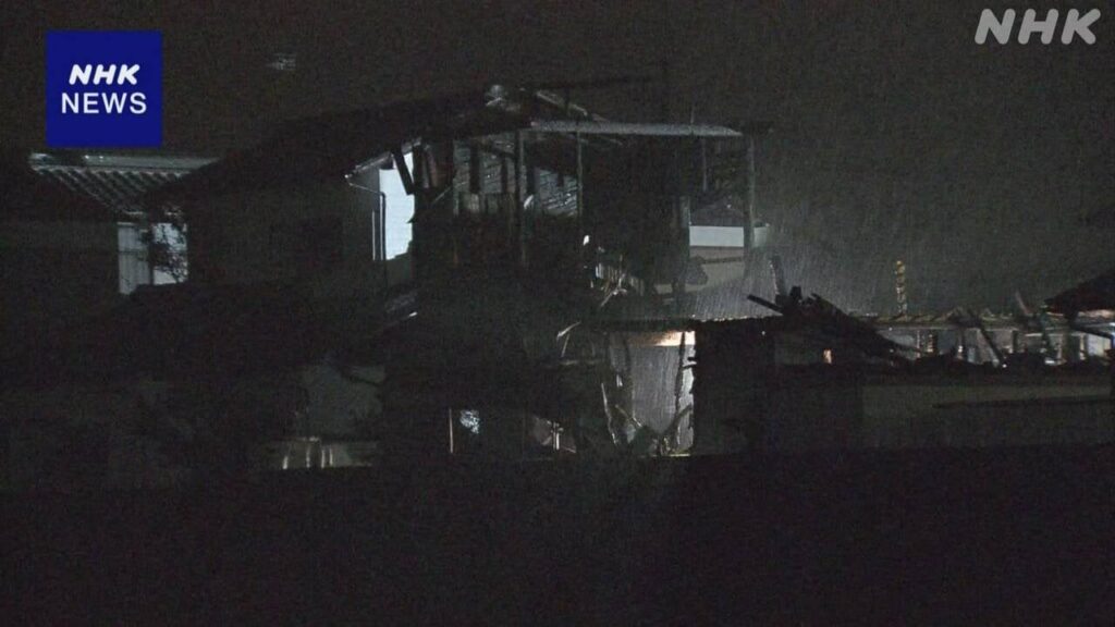 岐阜 養老町で住宅火災 2人死亡