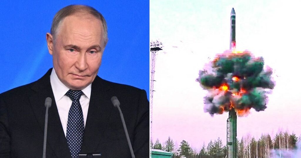 プーチン大統領、西側諸国が「越えてはならない一線」を押し進めていると非難し、ロシアのミサイル自主規制を解除すると脅迫