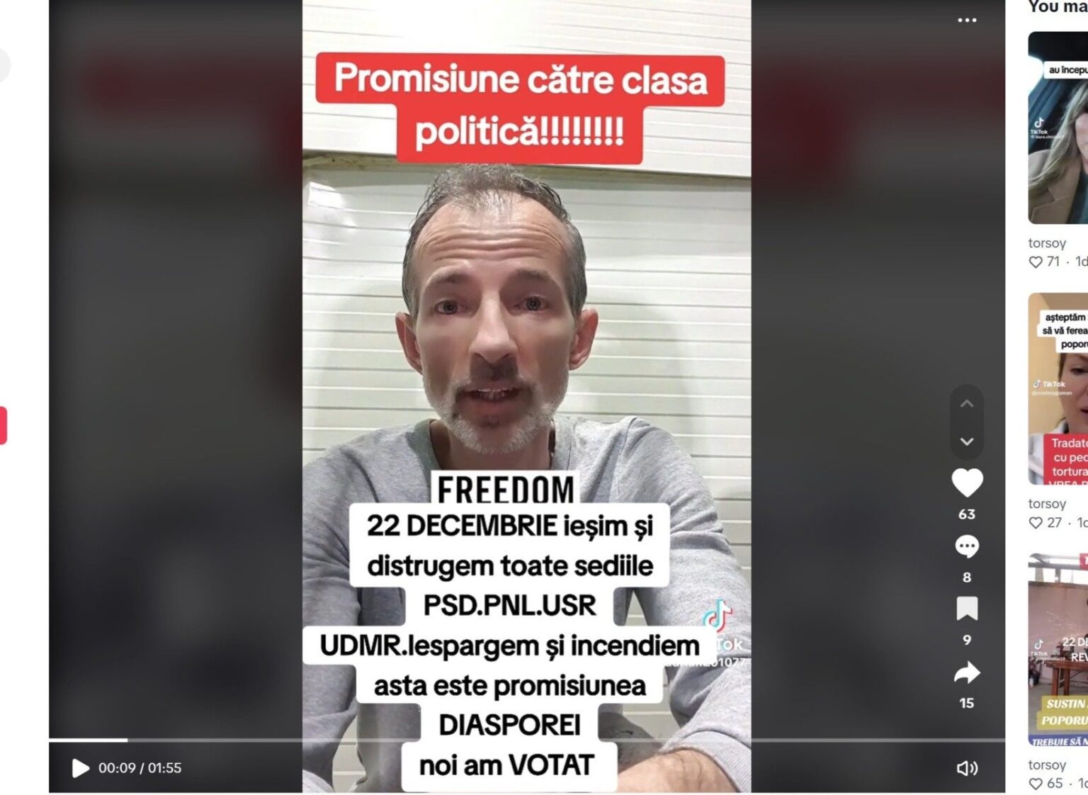動画 ヨハニス大統領の任期終了となる12月21日と22日、TikTokに抗議活動の呼びかけが殺到、露骨な暴力扇動/CCRはヨハニス氏の任期を延長/シオラク政権は選挙日を設定していない