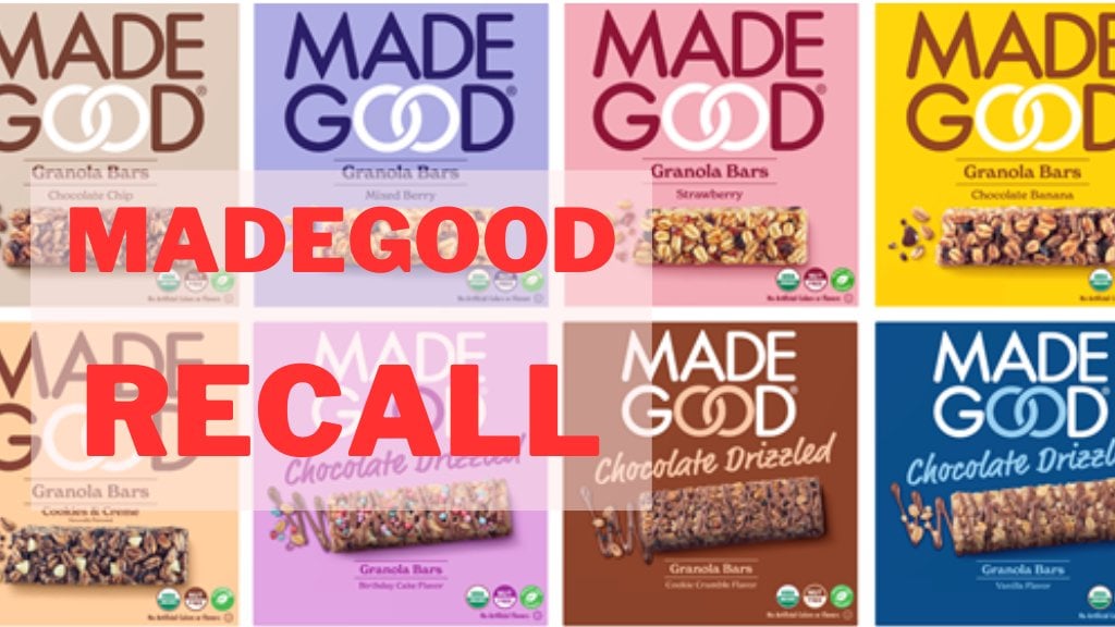 Made Good ブランドのグラノーラバーを思い出してください。影響を受けていますか?