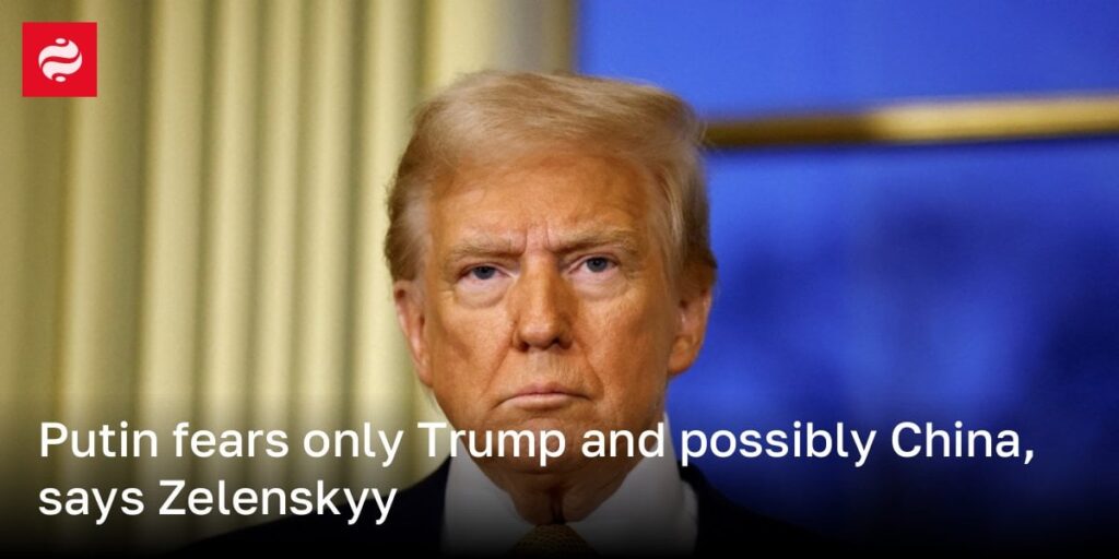 ゼレンスキー氏、プーチン大統領が恐れているのはトランプ大統領とおそらく中国だけだ