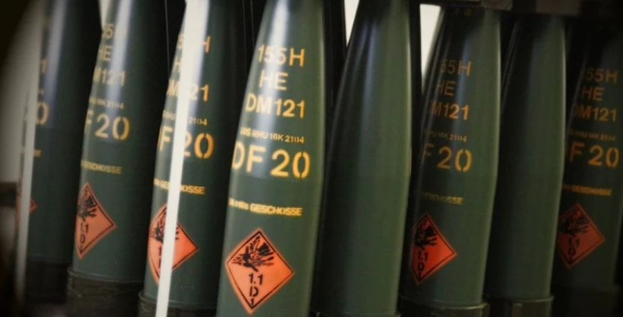 ラインメタル、ウクライナに155mm砲弾を供給へ