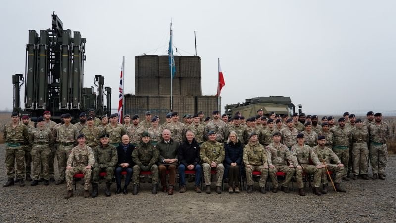英国軍、NATOの東側面を守るポーランドへのスカイ・セイバー配備を終了