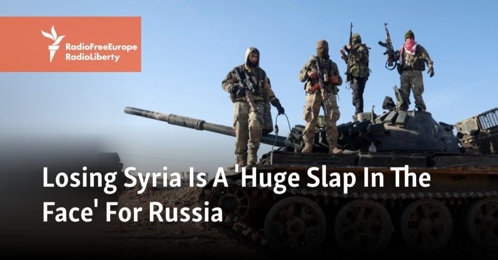 シリア敗北はロシアにとって「顔面への大きな平手打ち」