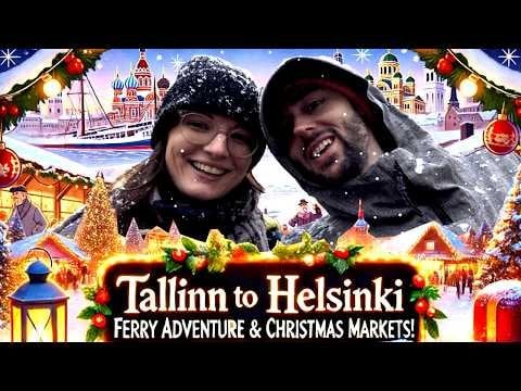 ビデオ編集を始めようとする、フィンランドとエストニアへの旅行です。