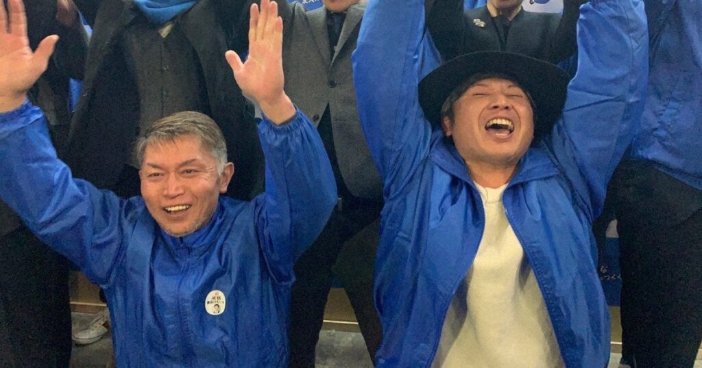 大阪府泉大津市長選で現職の南出氏3選 NHK党の立花氏は及ばず | 毎日新聞