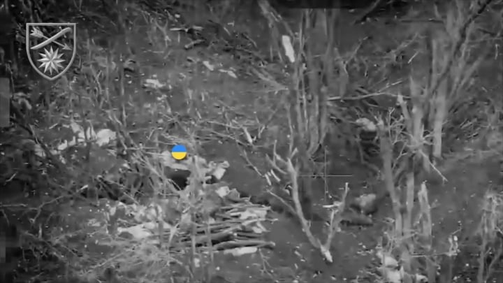 リマン方面での銃撃戦でウクライナ兵１人がロシア兵３人を撃破