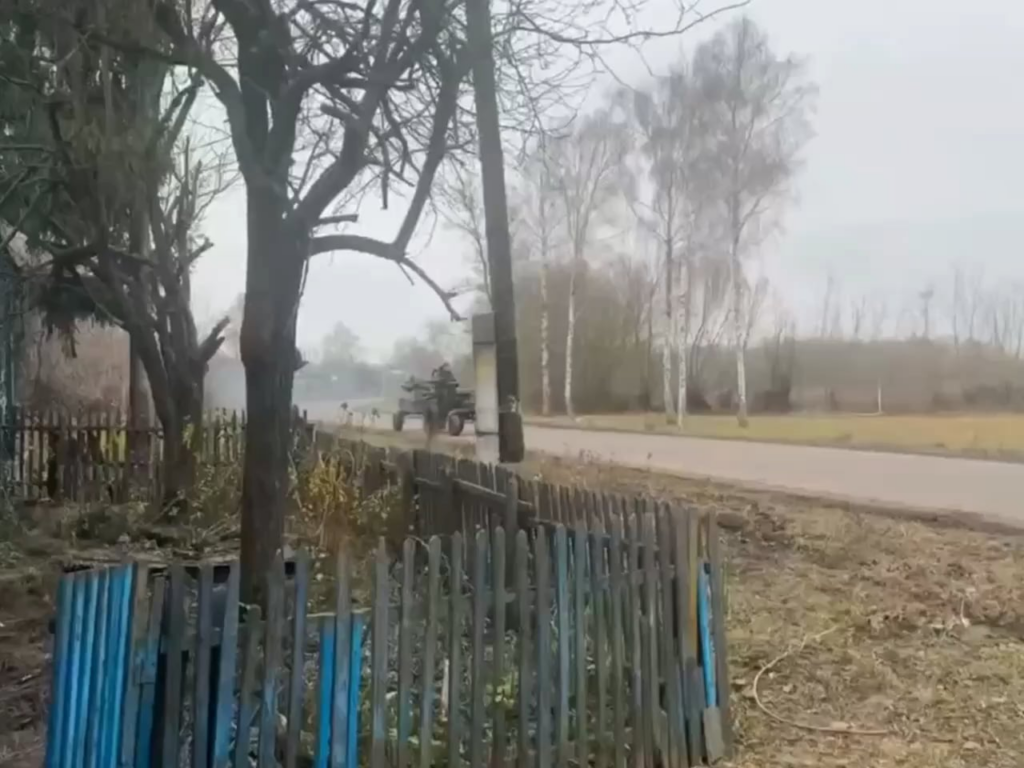 ロシア軍の戦術トラクター