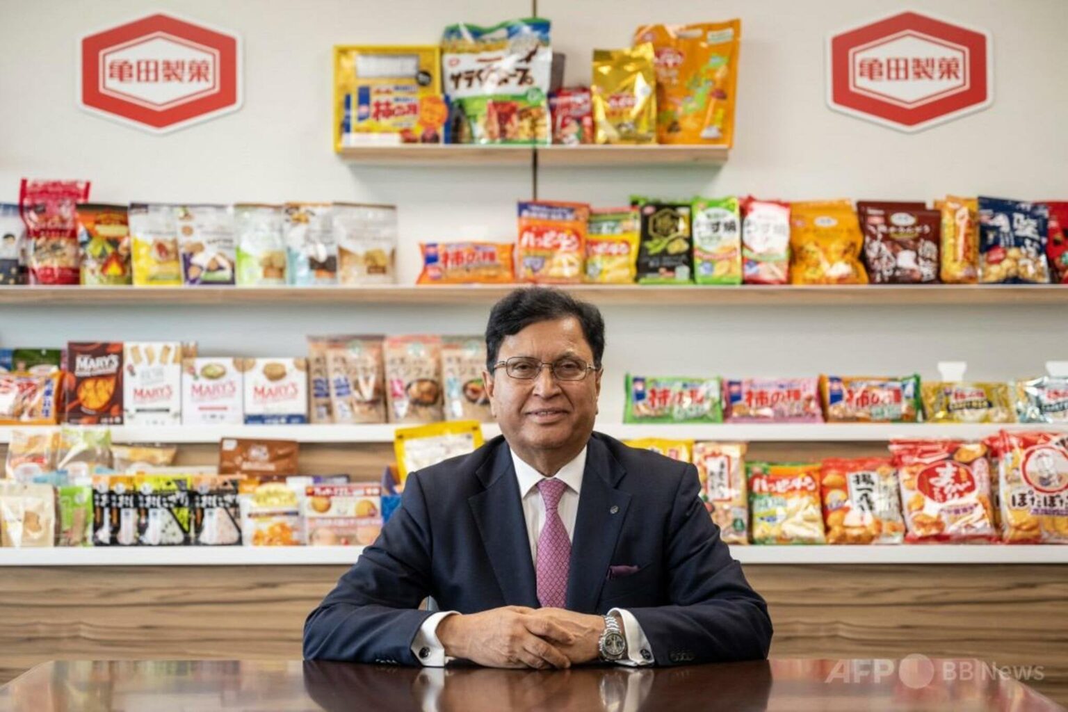 インド出身の亀田製菓会長「日本はさらなる移民受け入れを」（ＡＦＰ＝時事） - Yahoo!ニュース