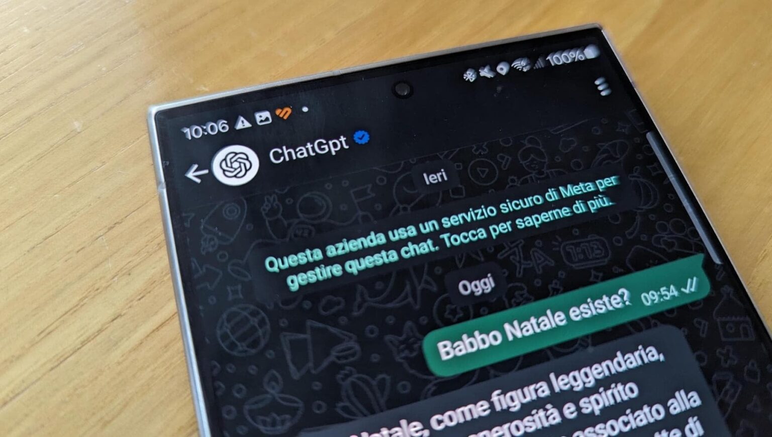 WhatsApp で無料の ChatGpt: アドレス帳に番号を登録するだけです