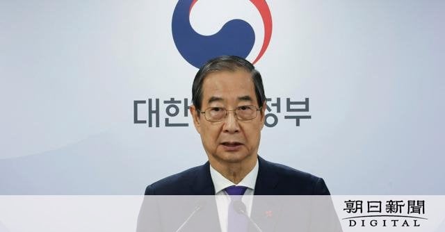 韓国国会、首相の弾劾案可決、大統領に続き職務停止　政治混乱に拍車