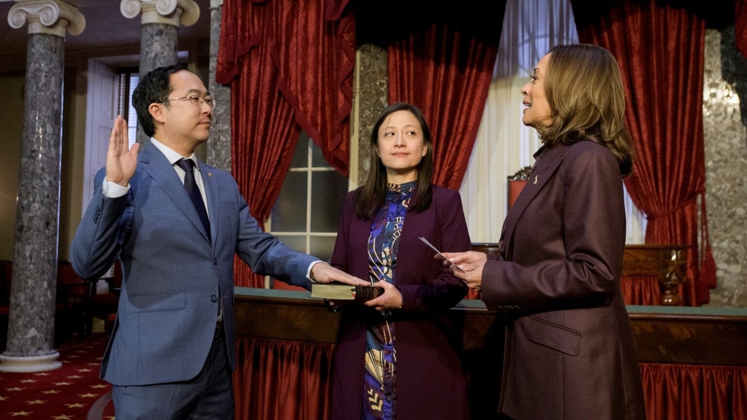アンディ・キム氏がニュージャージー州下院議員に宣誓、韓国系アメリカ人として初めて上院議員となった