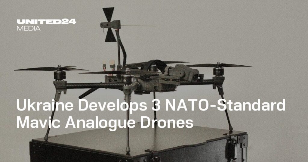 ウクライナ、NATO標準のMavicアナログドローン3機を開発