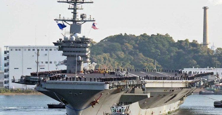 米空母ワシントン、全乗組員３千人に禁酒命令 横須賀で飲酒のトラブル | カナロコ by 神奈川新聞