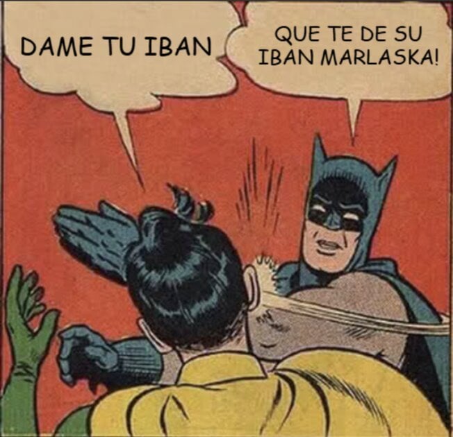 マルラスカさんがあなたに IBAN を与えてくれますように! 🏨