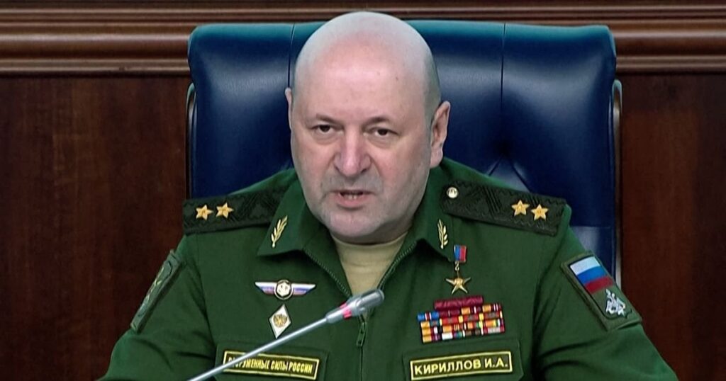 プーチン大統領の核軍トップ将軍、モスクワでのウクライナ爆弾爆発で死亡