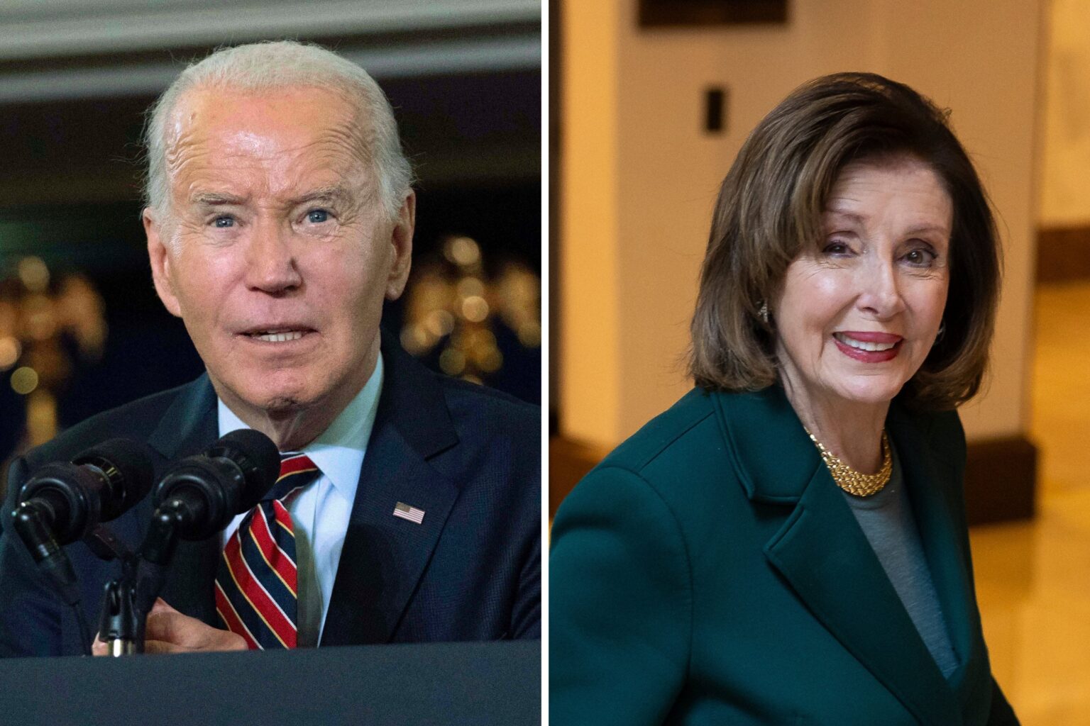 ジョー・バイデン、民主党のナンシー・ペロシ氏と「骨を折る」