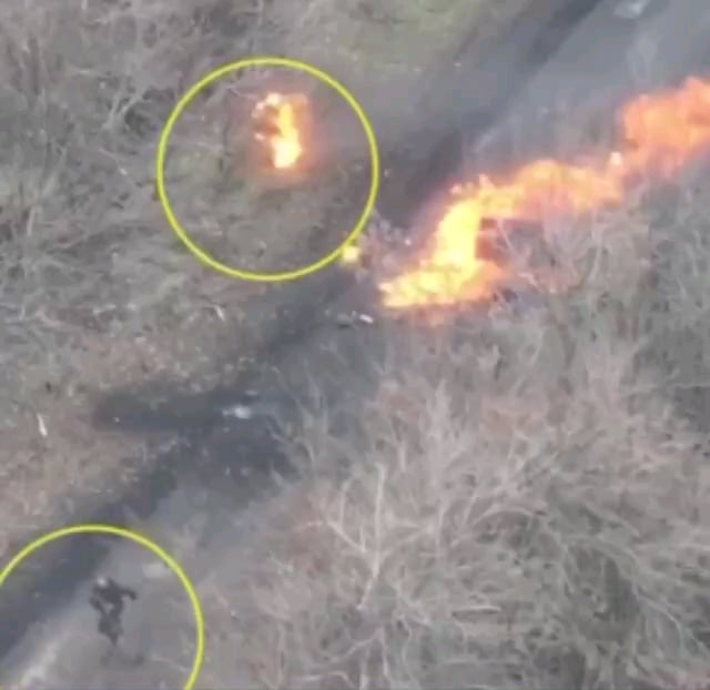 ドネツク州ポクロフスク地区でバイクに乗ったロシア侵入者2人が磁気地雷を直撃