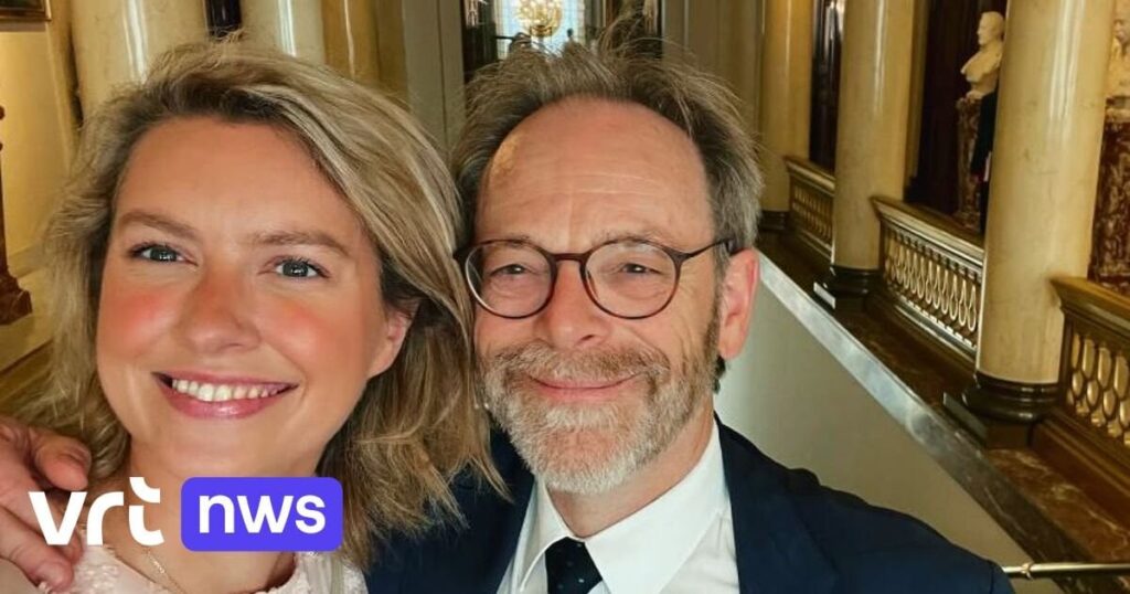 アントワープ市議会議員エルス・ファン・ドゥースブルグ氏と商工会議所会頭ピーター・デ・ルーバー氏は第一子を妊娠中