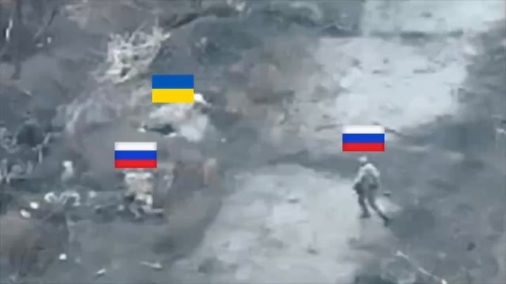 トレツク方向でウクライナ人１人が接近戦でロシア人３人を破る