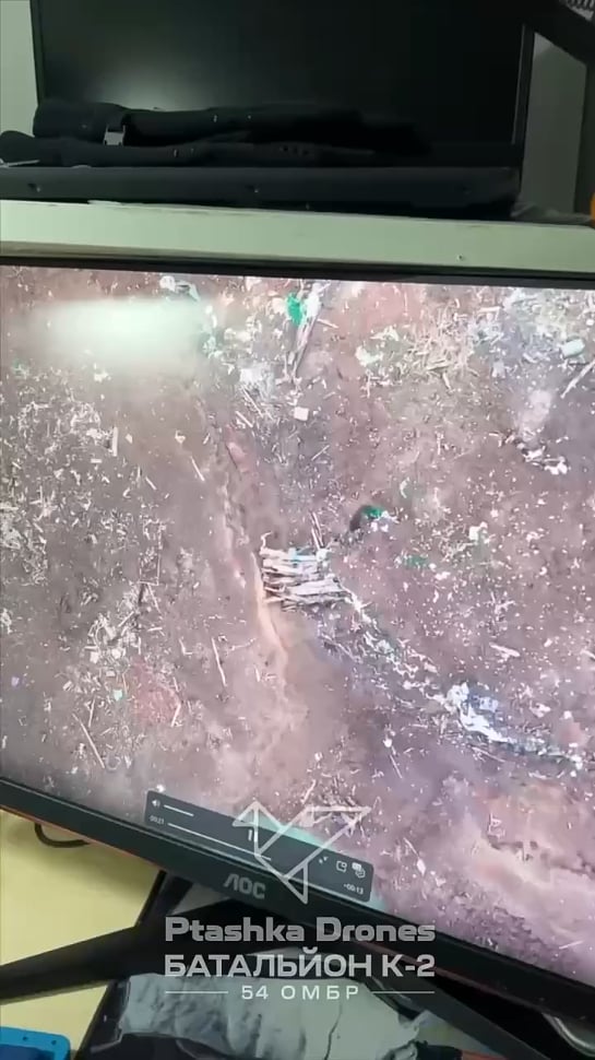 ウクライナのドローンがロシアのドローンを網で捕獲