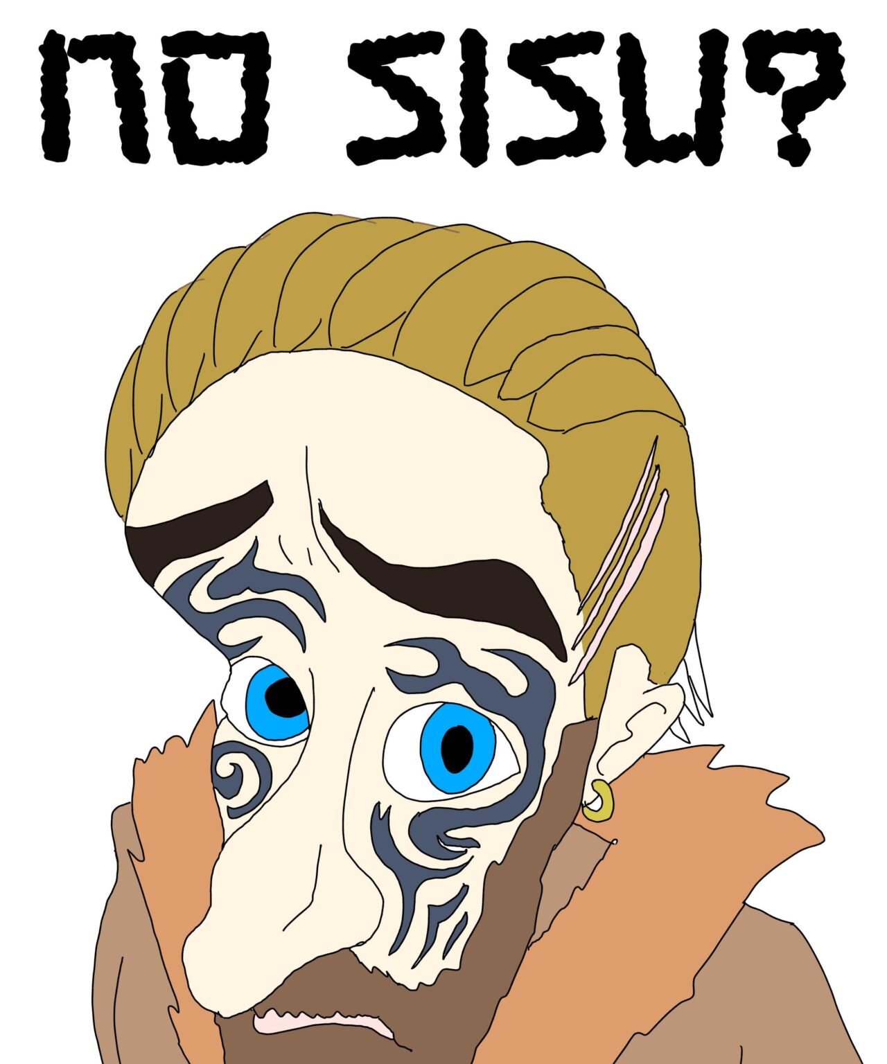 私が描いた愚かなたわごとの投稿。よかったフィンランド。