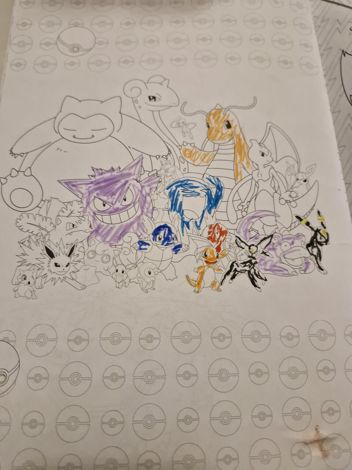 記憶にあるポケモンの色を変える