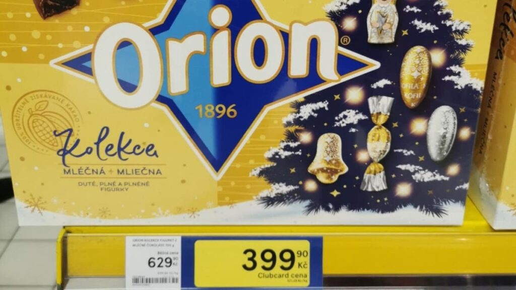 スーパーマーケットは高価なチョコレートコレクションを徹底的に値引きする