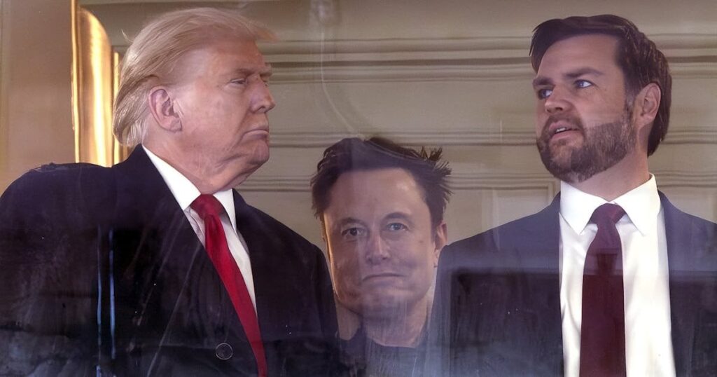 トランプ大統領、「マスク大統領」に政府運営を任せたとして引きずり出される