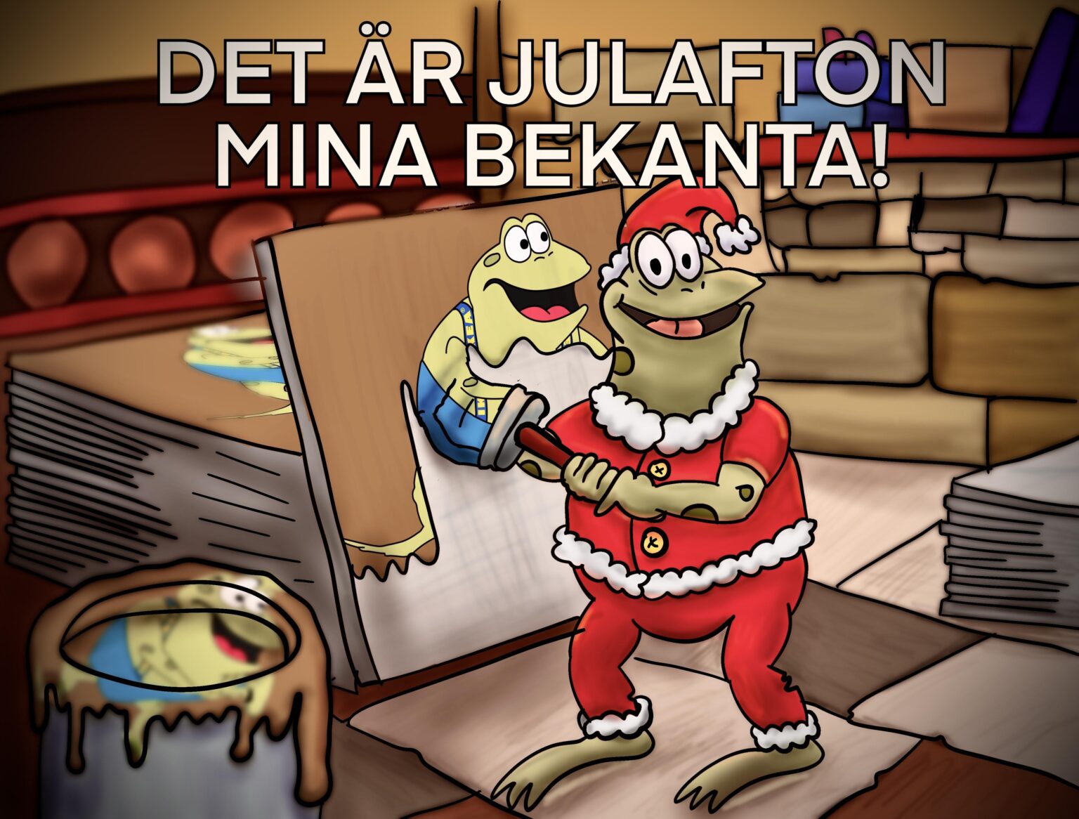 メリークリスマス、友達！