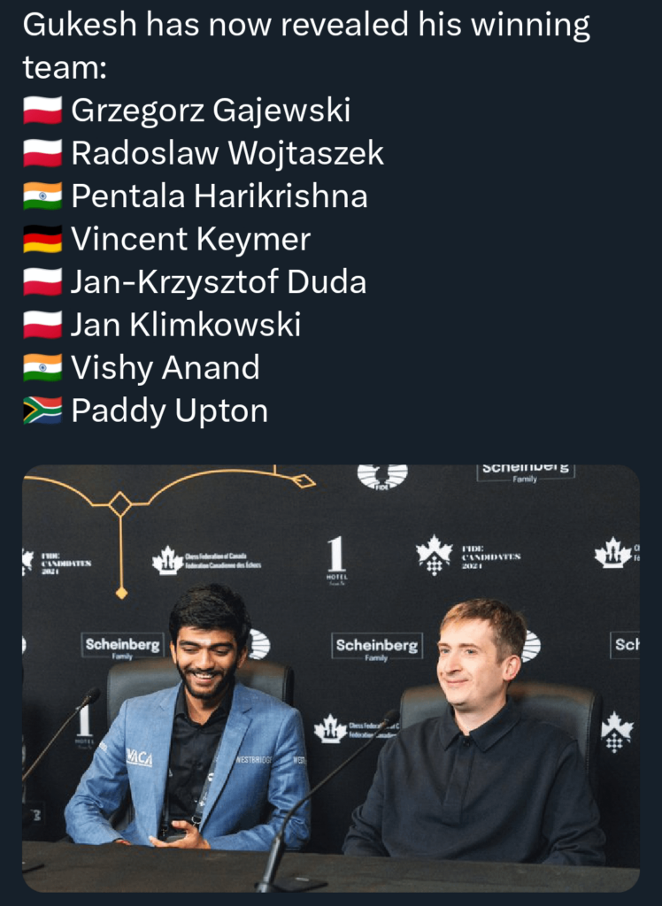 世界チャンピオンは優勝チームに名前を付けた