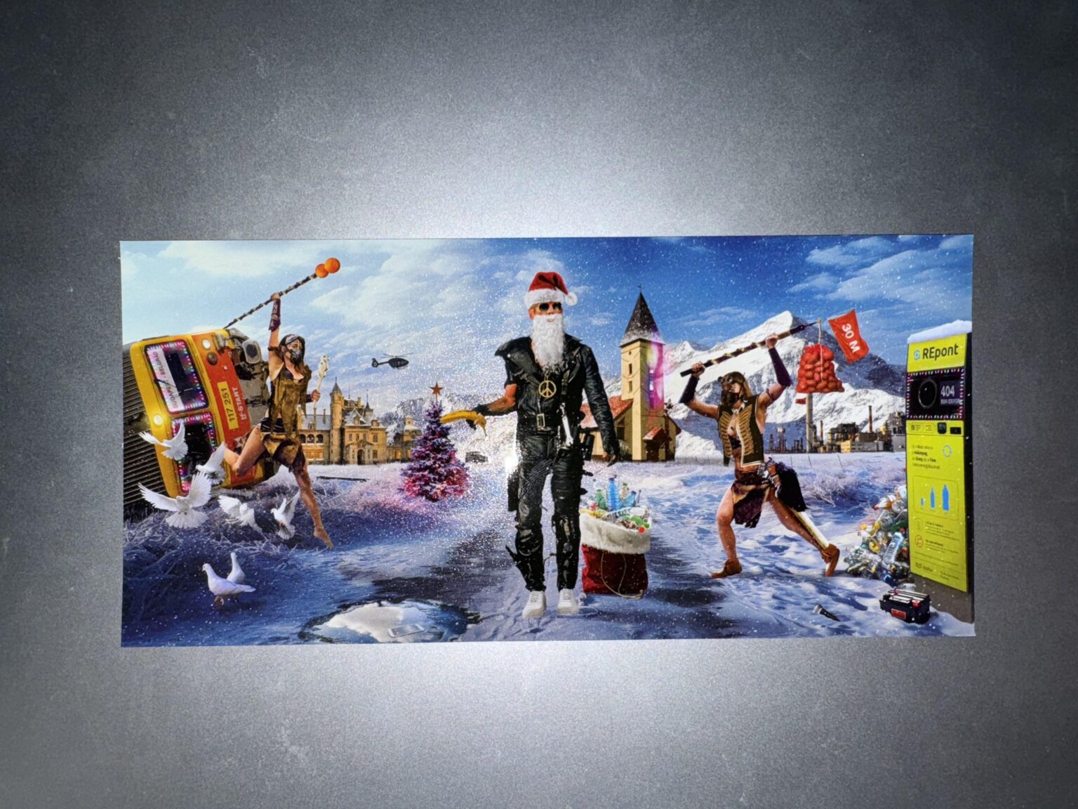 ハンガリーのIT卸売業者のクリスマスページ