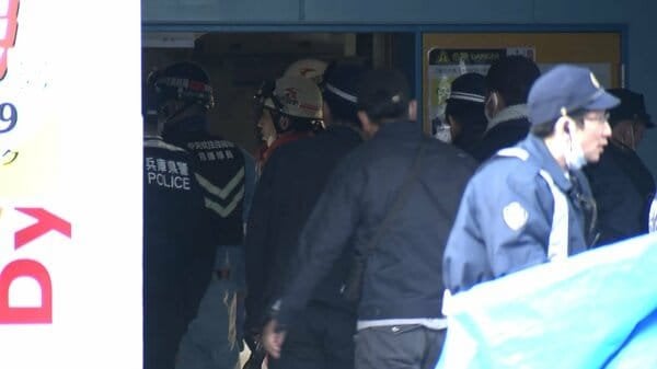 立体駐車場で車が高さ8Mから落下…作業員2人が巻き込まれ50代男性が死亡 兵庫・神戸市
