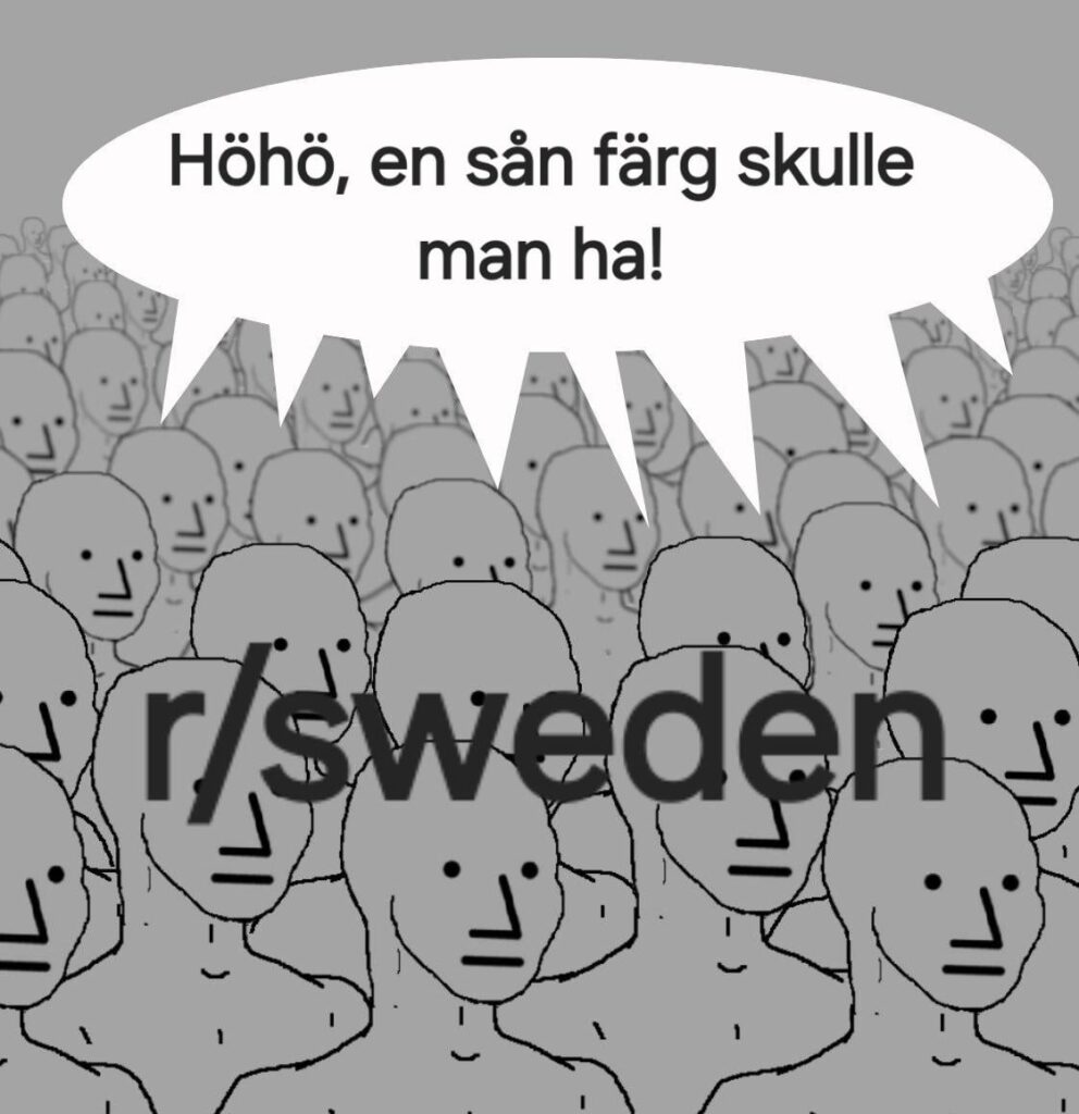 r/スウェーデン ちょうどいい...