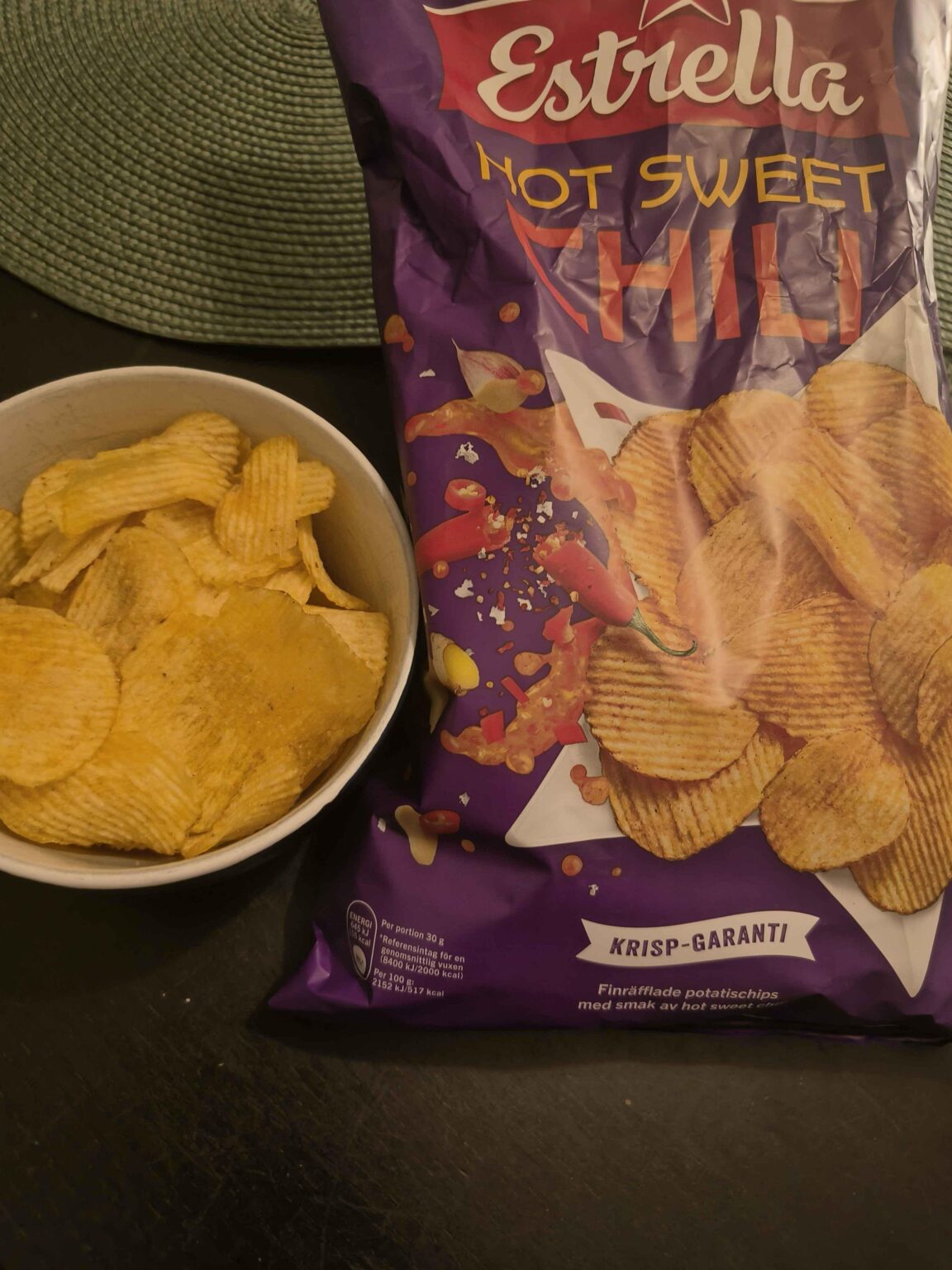 私のチップスは完全に味付けされていません