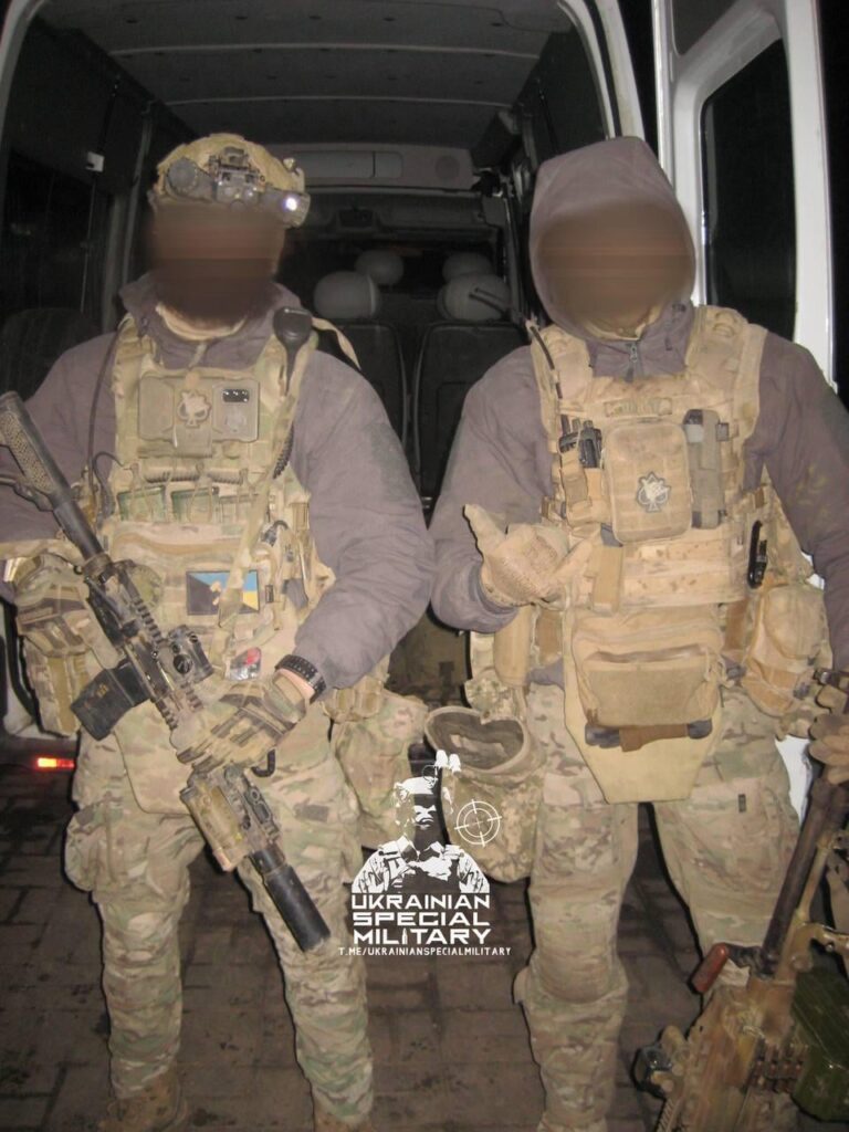 クラーケン部隊のウクライナ人戦士