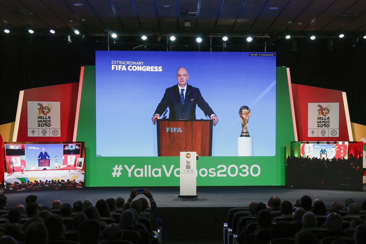 FIFA、2030年ワールドカップの開催地をポルトガル、スペイン、モロッコに決定すると正式発表