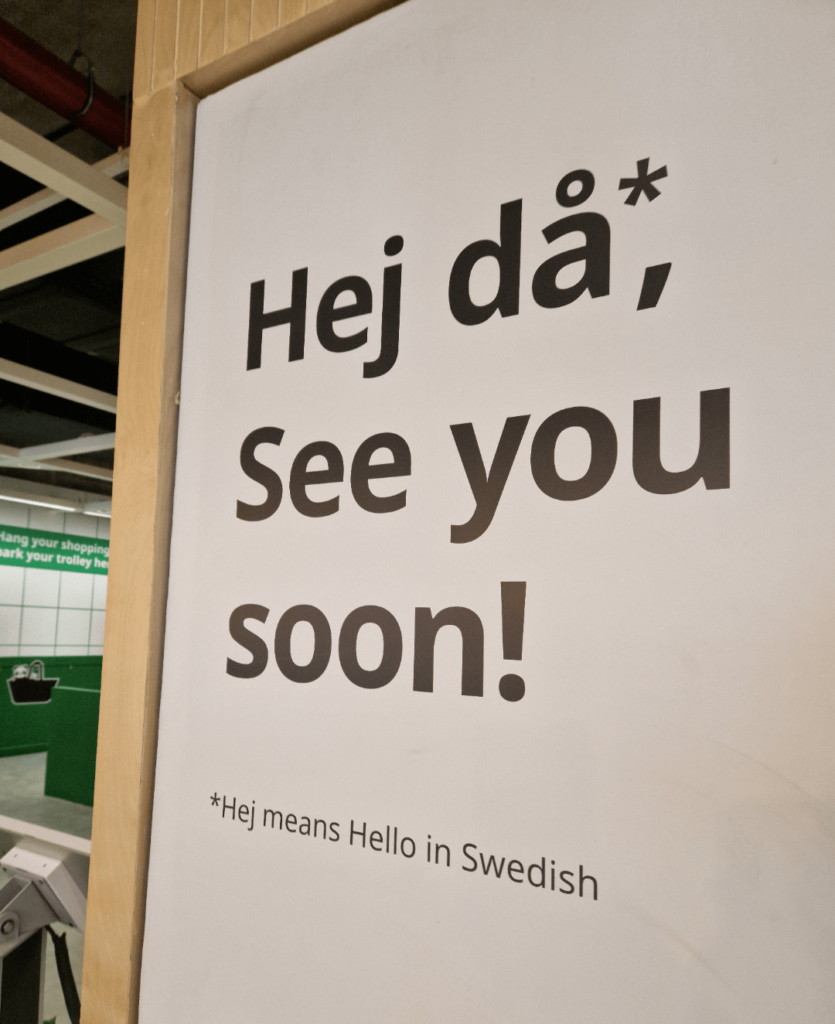 インド・ハイデラバードのIKEAにて