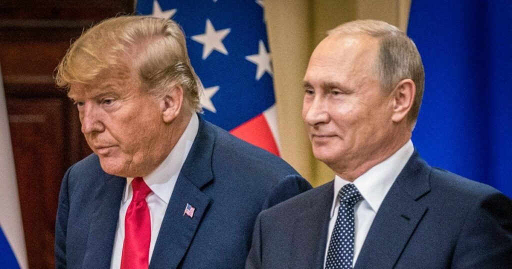 プーチン大統領との会話疑惑について問われ、トランプ大統領「言えない」