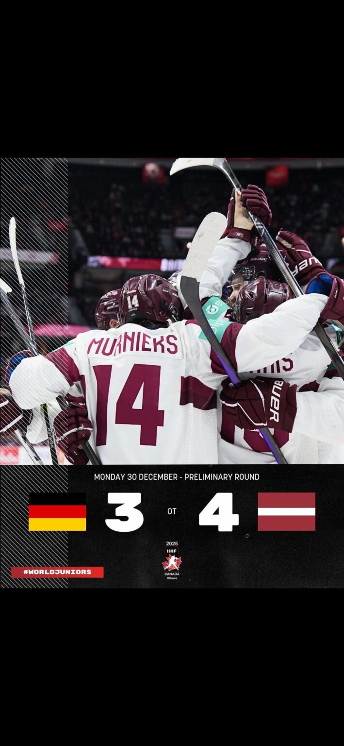 🇱🇻1/4決勝に進出しました🇱🇻