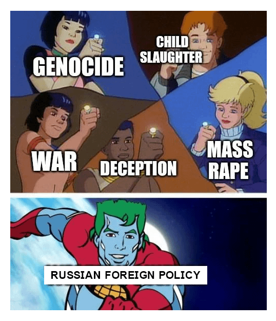 ロシアは戦争を引き起こし、わずか 33 年間で 366,637 人の確認された民間人の命を奪い、さらに多くの 10 か国を破滅させ、年々死者数は増加しました。ロシアが止めなければ上昇は続くだろう